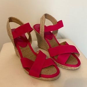 Apt. 9 Hot Pink Wedges